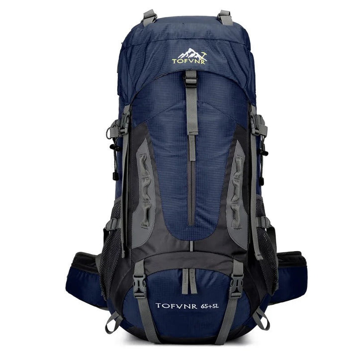 TrailForge 65L Waterdichte Rugzak – Duurzame Outdoor Rugzak met Comfort &amp; Grote Capaciteit