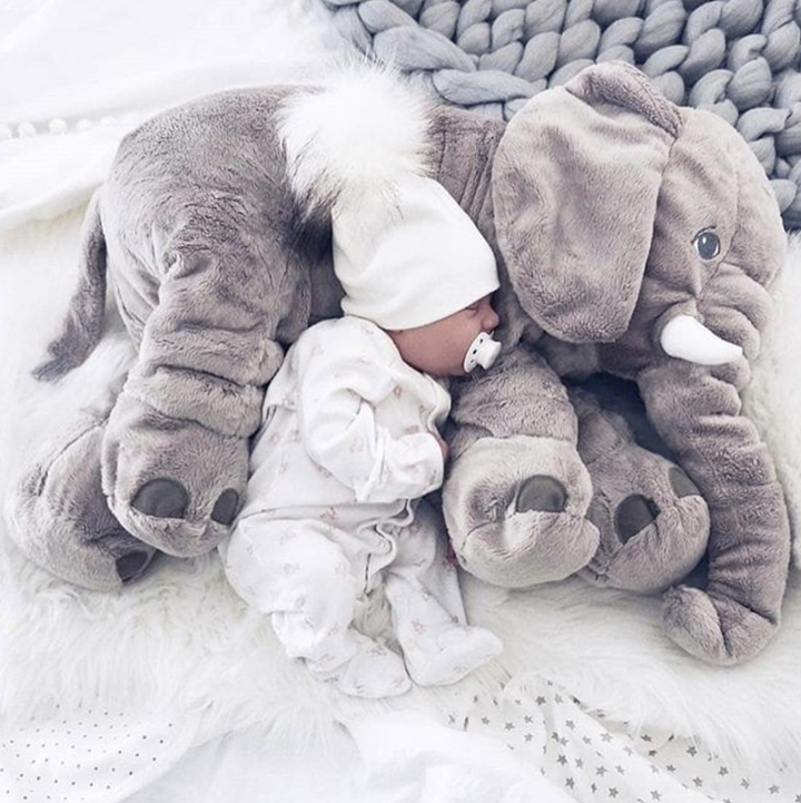 Cuddlephant Baby Knuffelkussen – Superzacht, Veilig &amp; Lief Voor Elke Kinderkamer