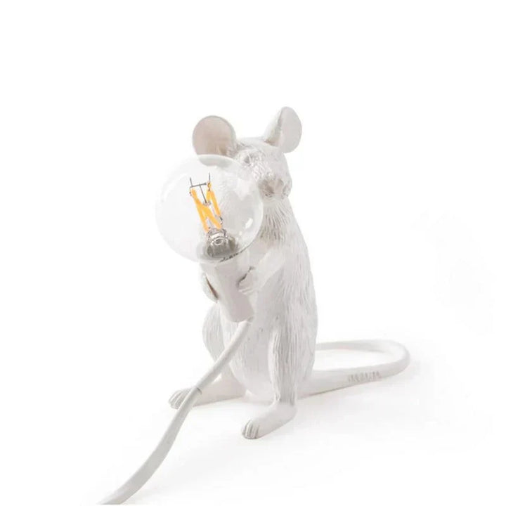 Artimouse Lampe de table – Design unique de souris, éclairage LED décoratif &amp; style d&