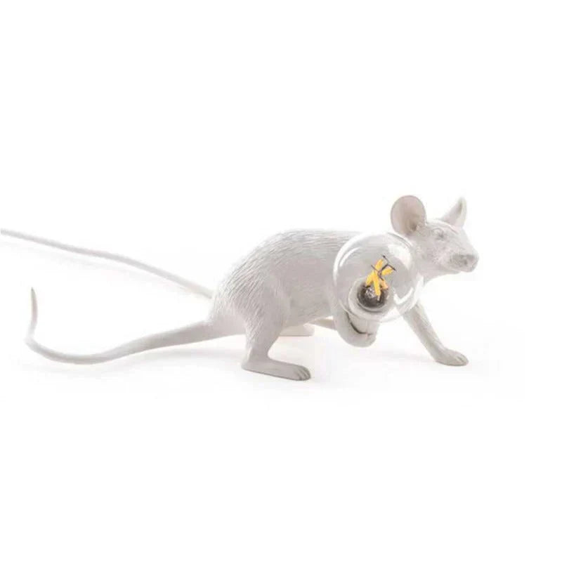 Artimouse Lampe de table – Design unique de souris, éclairage LED décoratif &amp; style d&