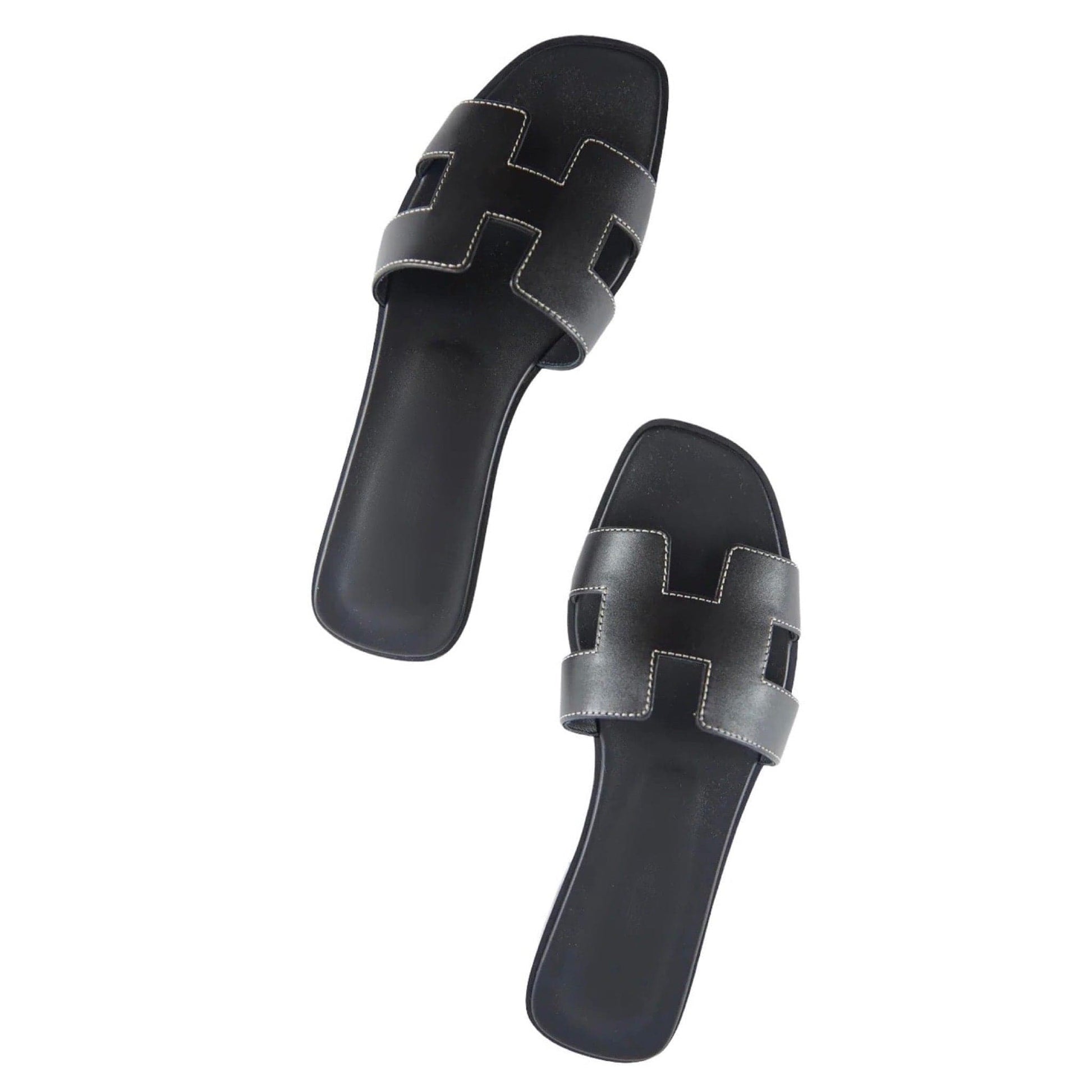 Bolendo Damen Slippers – Luxuriöse & Bequeme Sommer Schlappen aus Leder | Rutschfest & Elegant Bolendo