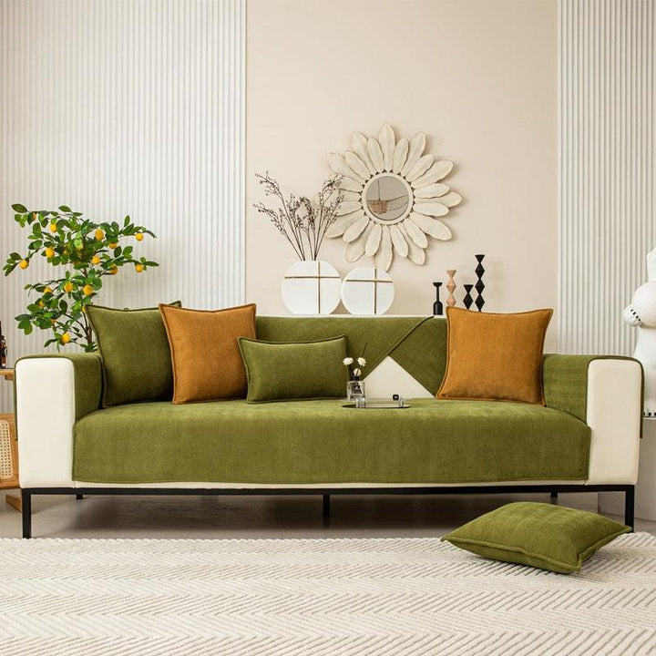 Pás de Banco Antiderrapantes Chenille | Proteção Luxuosa e Conforto Suave