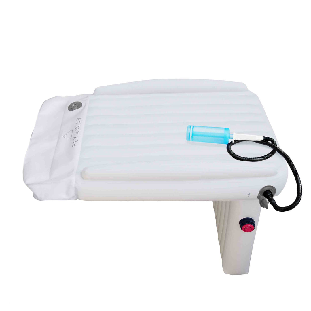 Dreamio – Kinderluchtbed reismatras droomzacht &amp; compact voor onderweg
