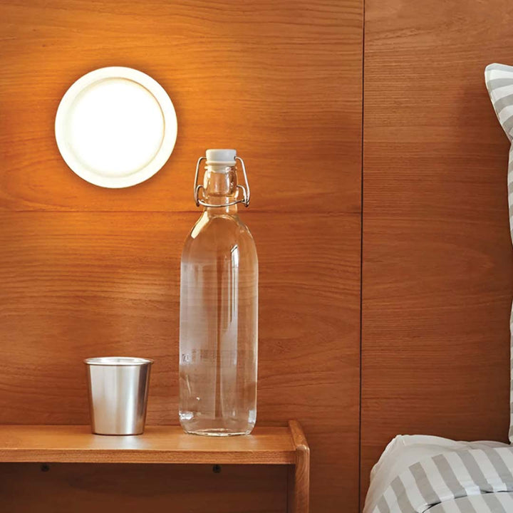 LumoDot – Lampe Murale LED Compacte – Design Moderne en Acrylique &amp; Aluminium