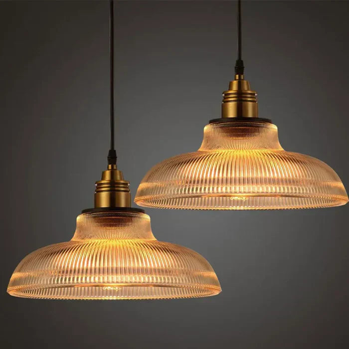 CrystalLoom Lámpara Colgante de Cristal – Lámpara LED metálica de lujo con luz cálida y diseño elegante