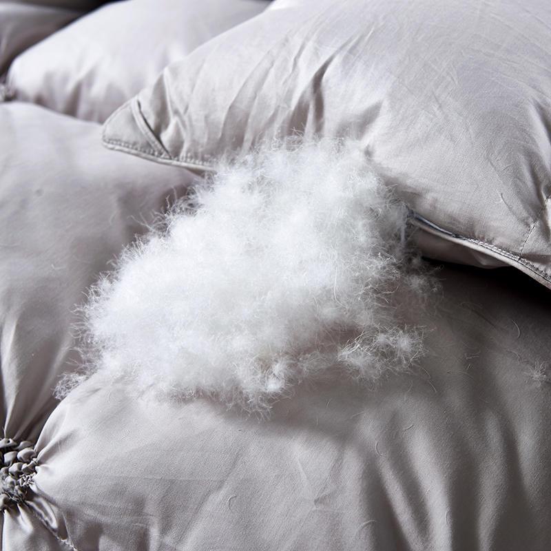 Velmara Edredó – Edredó d'hivern de luxe de 100% ploma d'oca amb funda de cotó transpirable