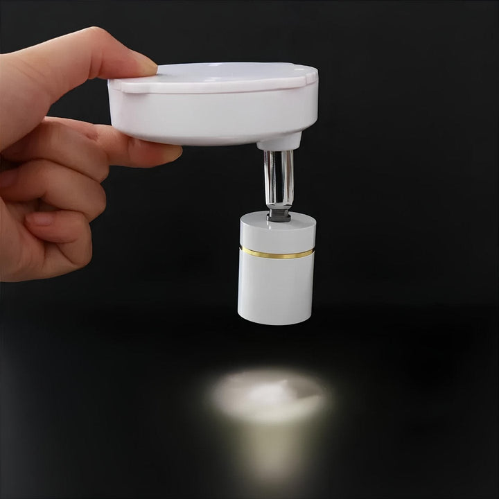 LumaSpot Draadloze LED-Spot – Verstelbare wandlamp met afstandsbediening &amp; dimfunctie