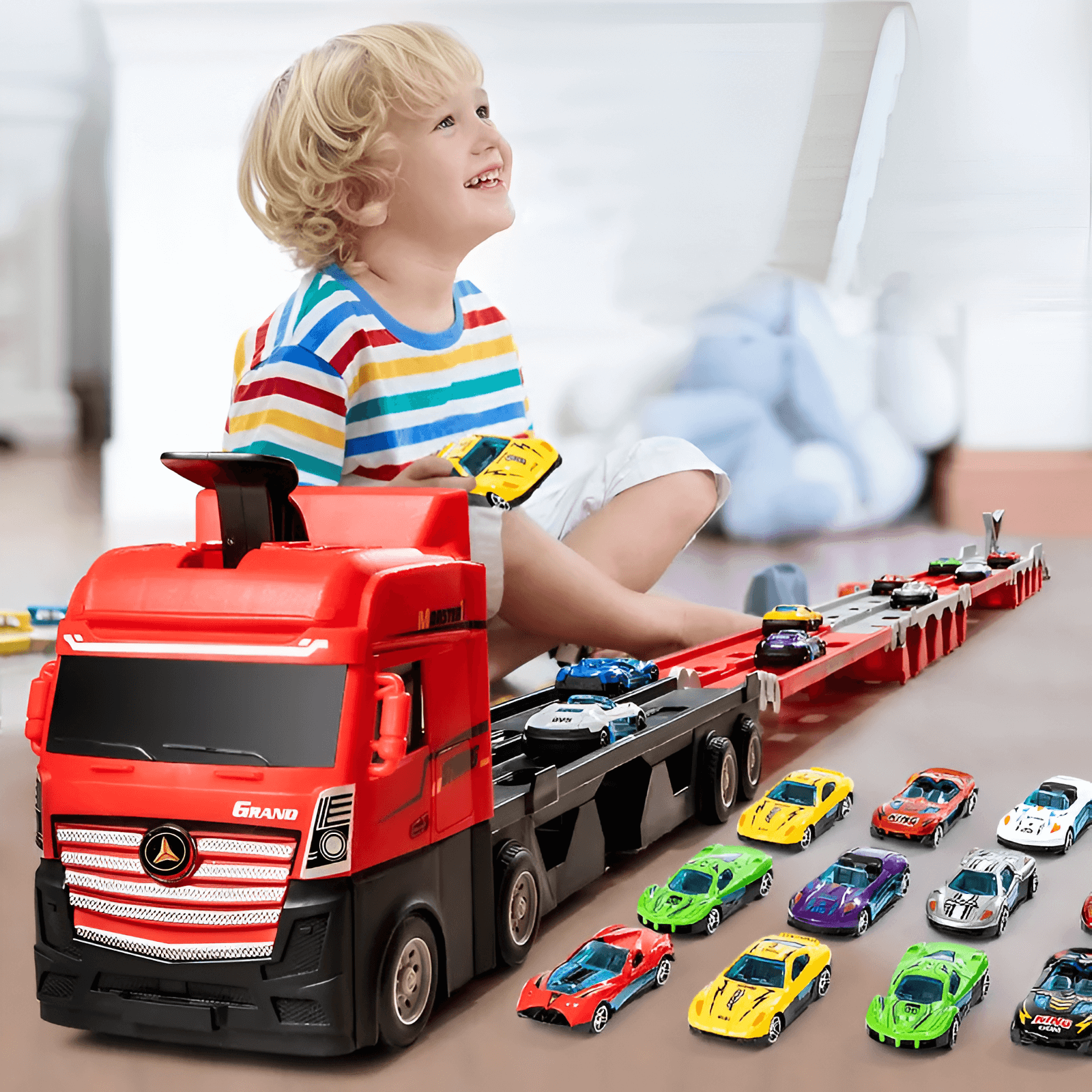 HaulerTrack pista de saída – sistema modular de circuito con alta velocidade e precisión