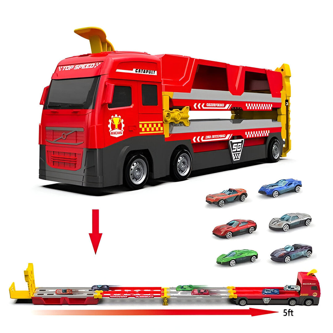 HaulerTrack pista de salida – sistema modular de circuito con alta velocidad y precisión