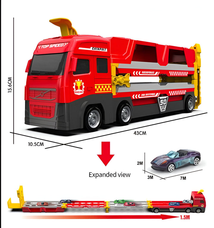 HaulerTrack pista de salida – sistema modular de circuito con alta velocidad y precisión