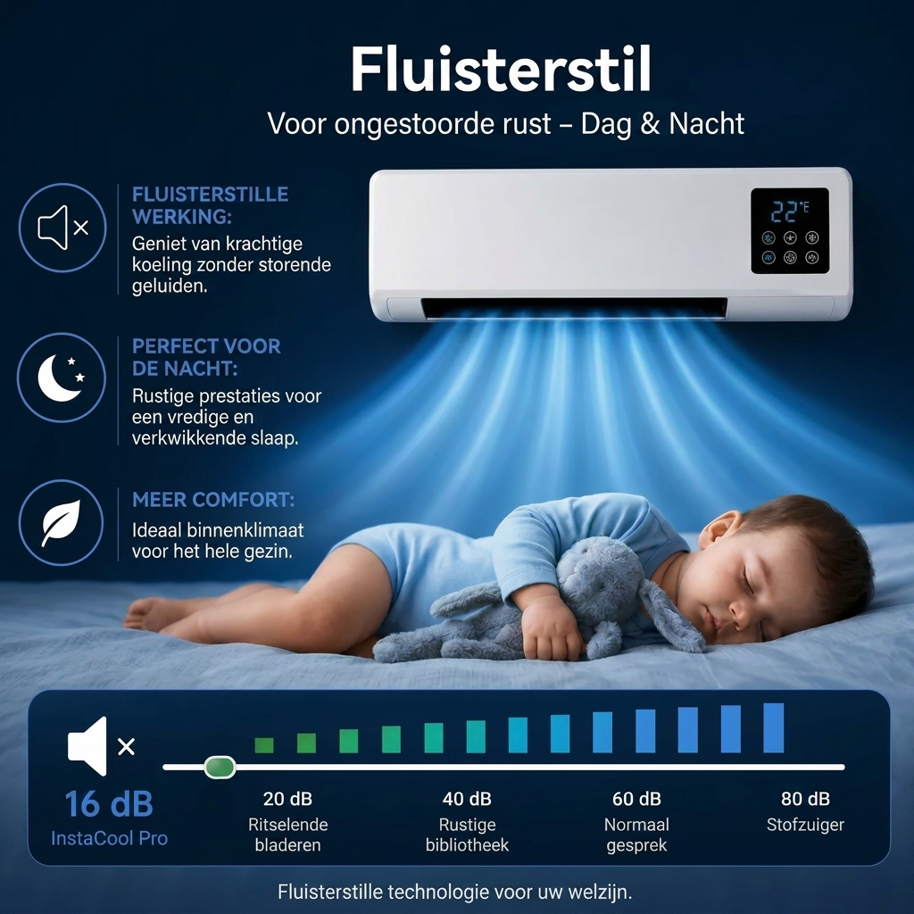 Luchtkoeler 2-in-1 – wandmodel met timer, afstandsbediening en verwarming VestraGear