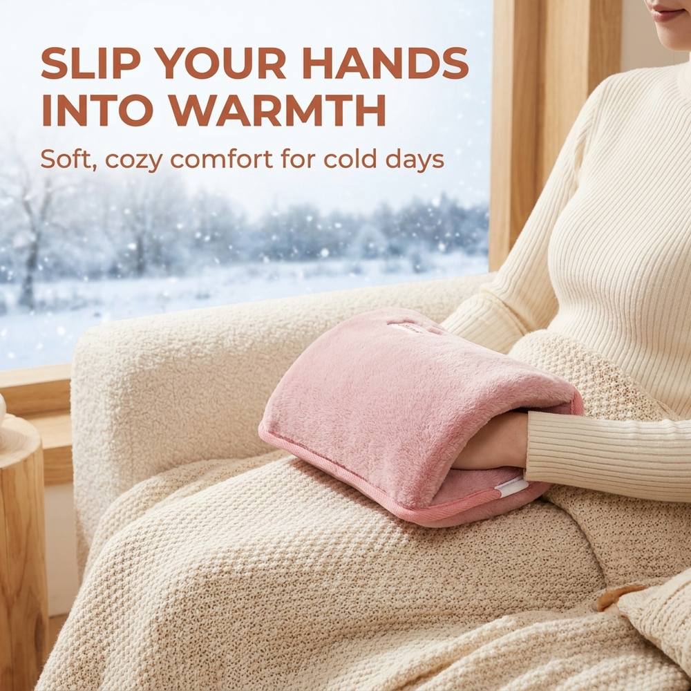 Handwarmer – oplaadbaar met zachte hoes voor koude winterdagen VestraGear
