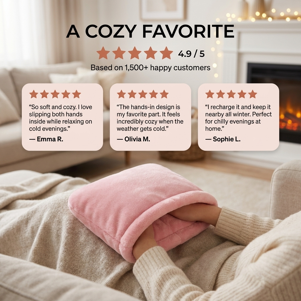 Handwarmer – oplaadbaar met zachte hoes voor koude winterdagen VestraGear