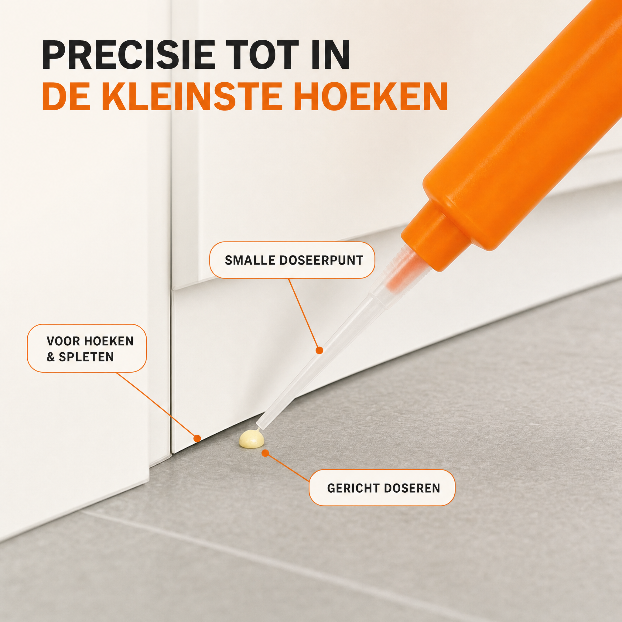 Kakkerlakken Gel 3 Stuks – Lokmiddel met Precisieapplicator voor Gerichte Bestrijding Vestragear