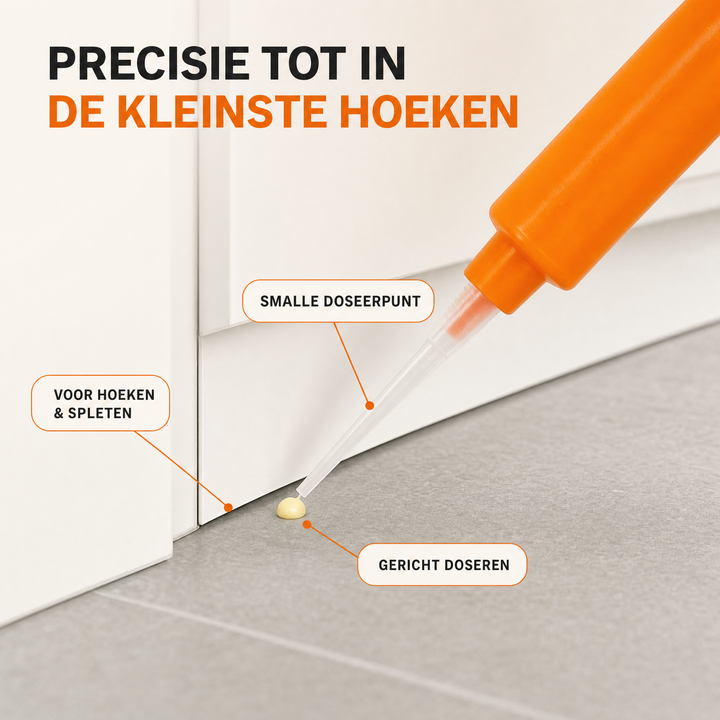 Kakkerlakken Gel 3 Stuks – Lokmiddel met Precisieapplicator voor Gerichte Bestrijding Vestragear