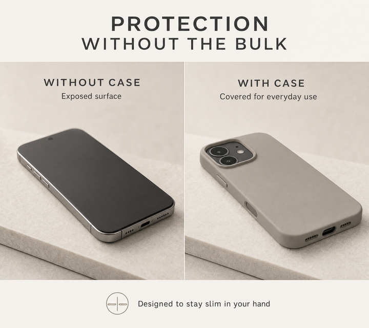 iPhone Hoesje met MagSafe – Siliconen Backcover met Zachte Grip en Magnetische Ring Vestragear