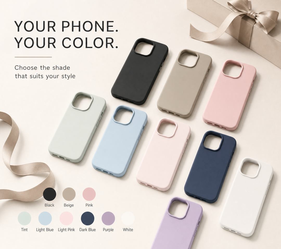 iPhone Hoesje met MagSafe – Siliconen Backcover met Zachte Grip en Magnetische Ring Vestragear