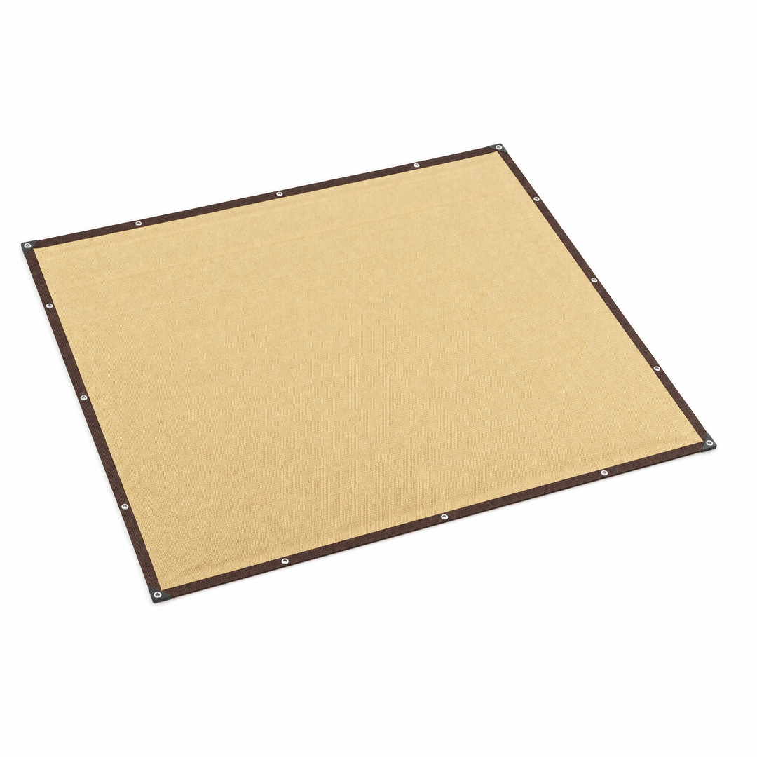 Schaduwdoek Rechthoekig – HDPE zonnedoek met UV-bescherming voor tuin en terras Vestragear