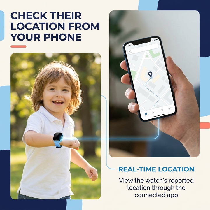 GPS Smartwatch voor Kinderen – Videobellen, SOS &amp; Waterdicht IP67 Vestragear