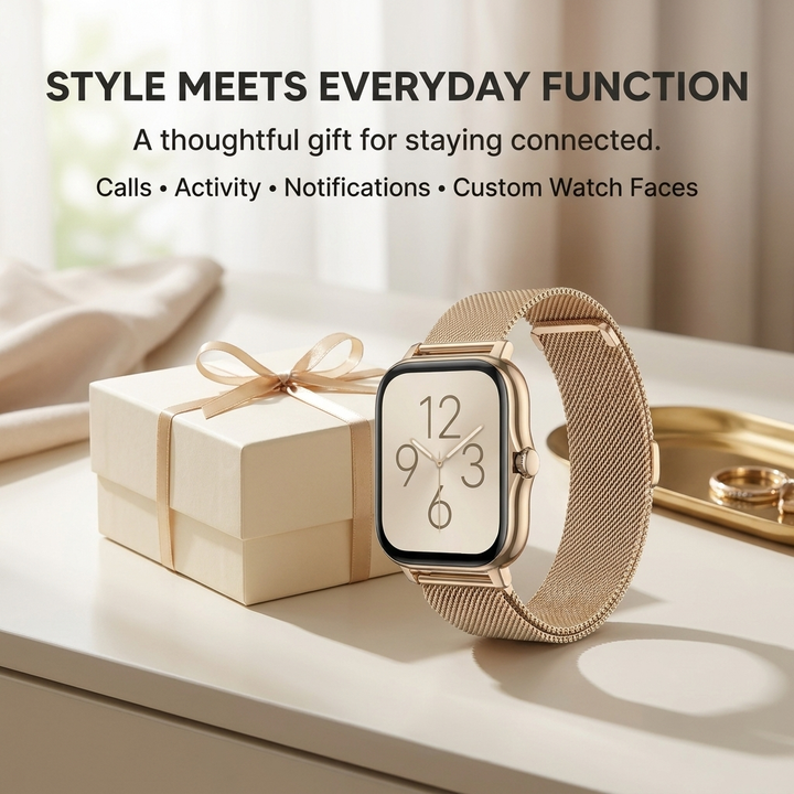 Smartwatch met bluetooth-bellen – touchscreen en activiteitsmeting VestraGear