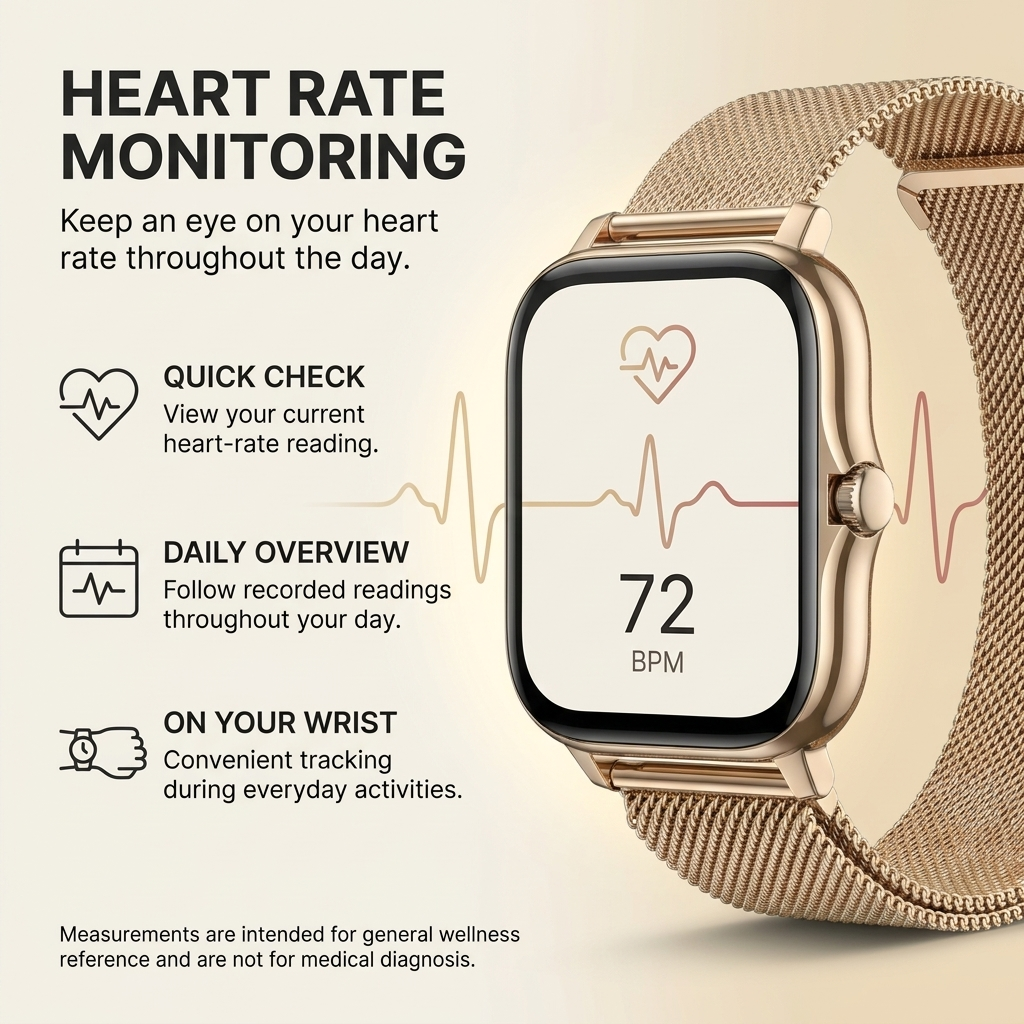 Smartwatch met bluetooth-bellen – touchscreen en activiteitsmeting VestraGear