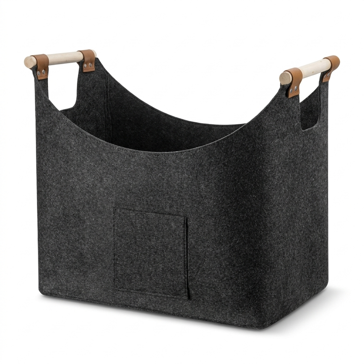 Brandhout Tas – Opvouwbare Haardhout Draagtas met Stevige Handgrepen Vestragear