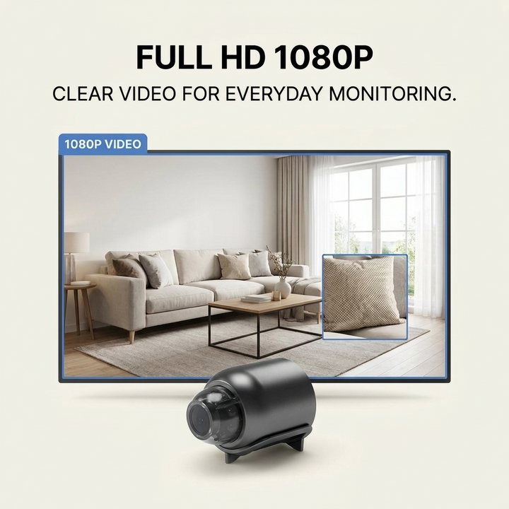 Securo – Full HD WiFi beveiligingscamera met nachtzicht &amp; bewegingssensor VestraGear