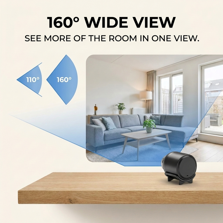 Securo – Full HD WiFi beveiligingscamera met nachtzicht &amp; bewegingssensor VestraGear