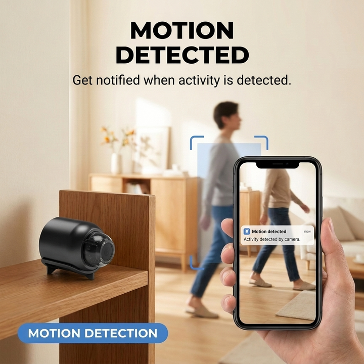 Securo – Full HD WiFi beveiligingscamera met nachtzicht &amp; bewegingssensor VestraGear