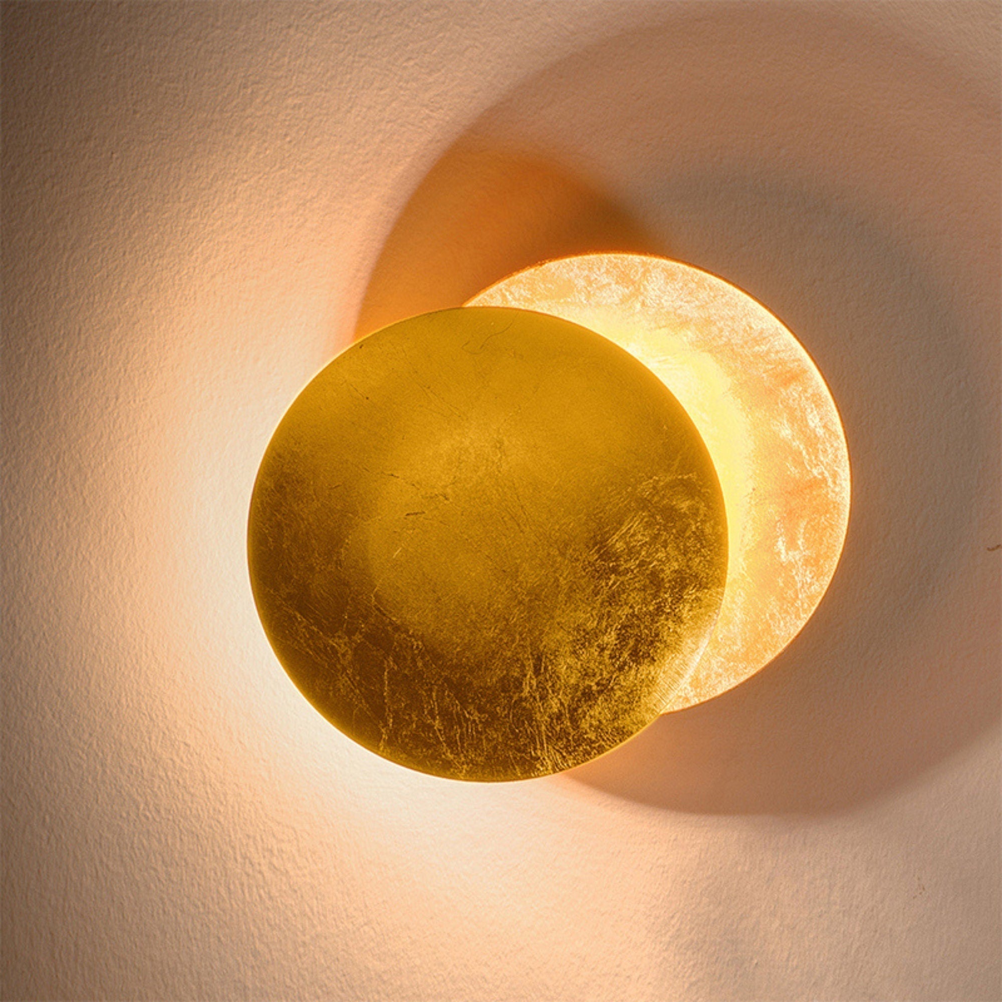 SeleneLight – Lampada da parete con effetto luce lunare – Illuminazione d'atmosfera LED minimalista