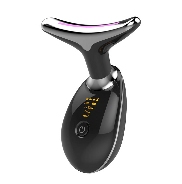 Lurevia Massager pour visage et cou – thérapie LED, technologie TouchGlow &amp; design portable