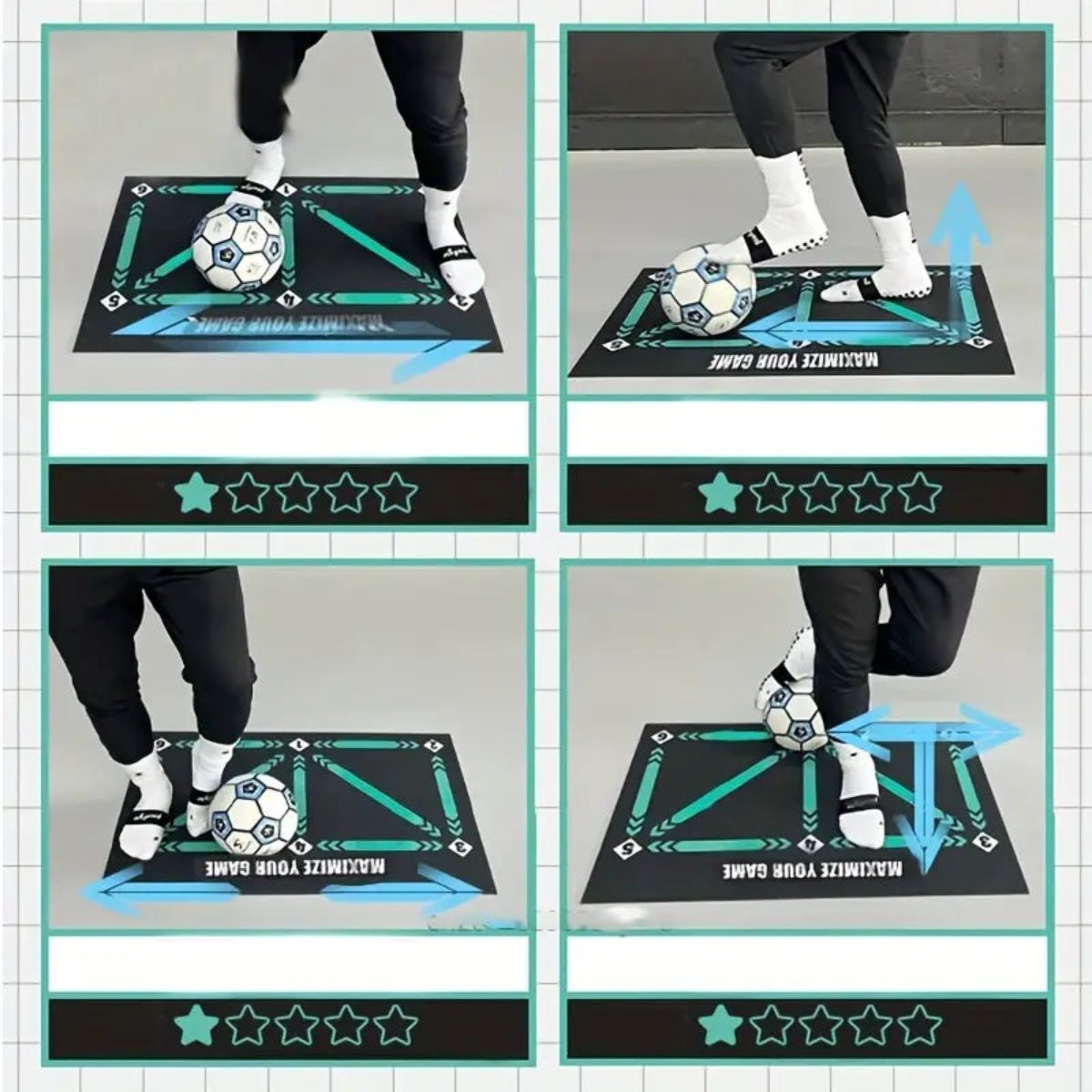 Trainex estora de futbol – Estora d'entrenament professional per al control de la pilota i treball de peus a casa i a l'exterior
