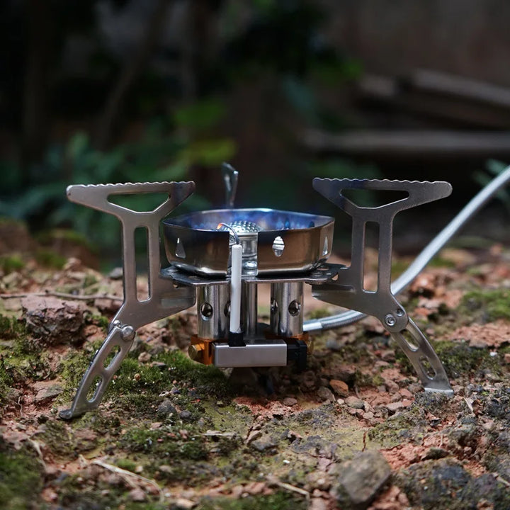 Réchaud à gaz de camping – Réchaud compact pour l&