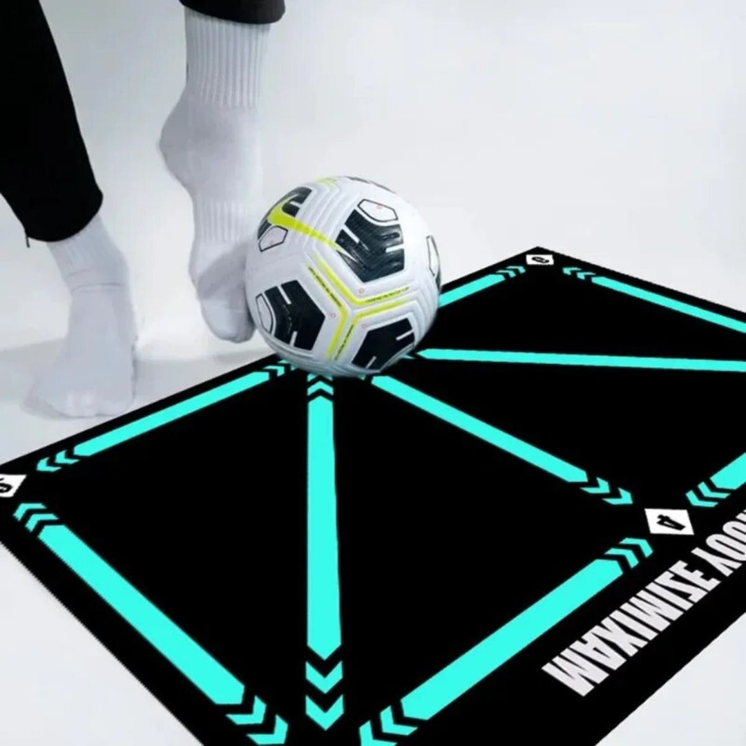 Trainex Alfombra de fútbol – Alfombra de entrenamiento profesional para control del balón y trabajo de pies en casa y al aire libre