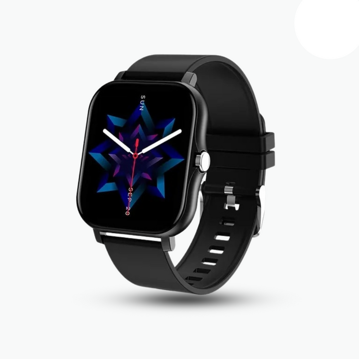 PulseMate Montre Intelligente – Fonctions de Santé &amp; Étanche IP68