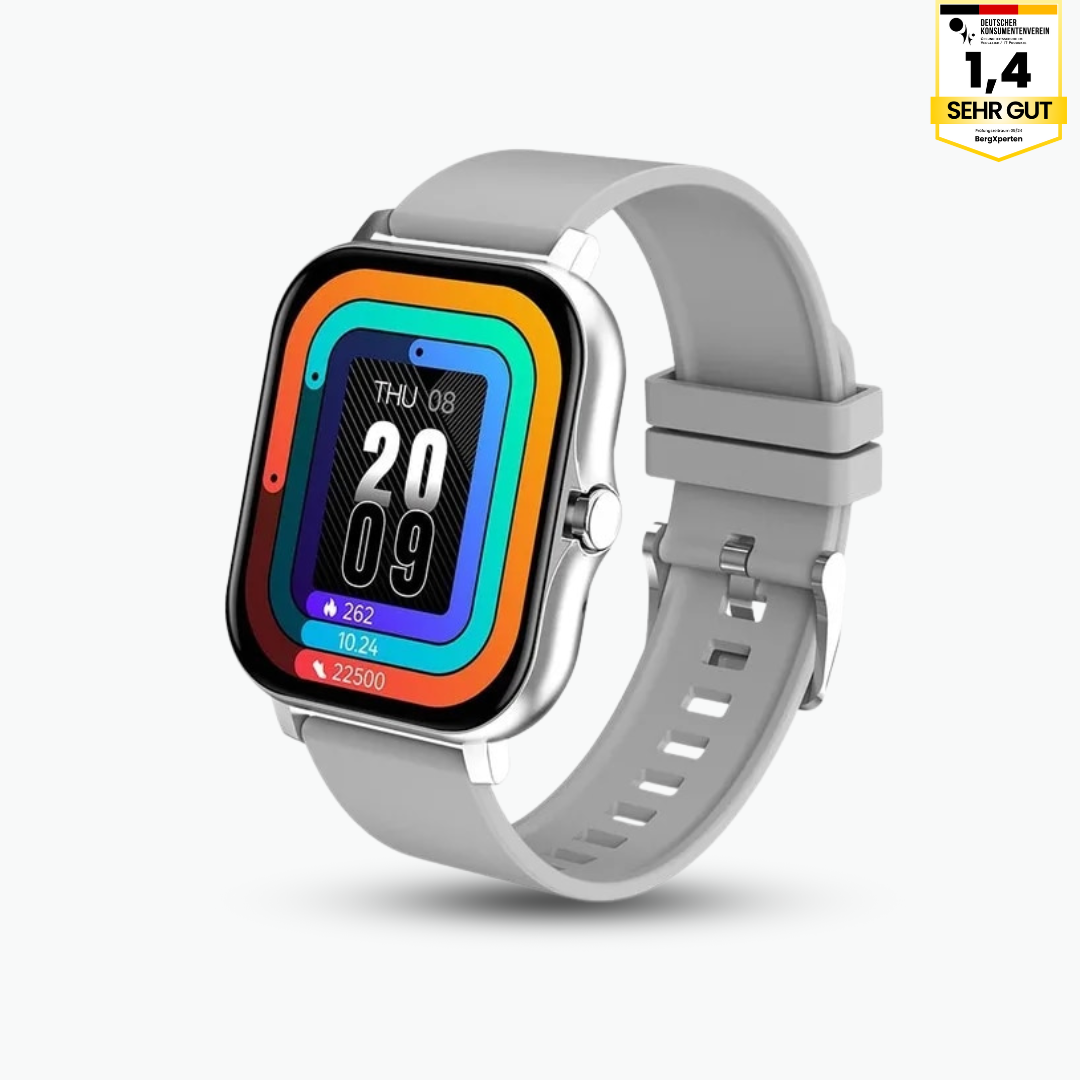 PulseMate Smartwatch – Funzioni di salute & Impermeabile IP68