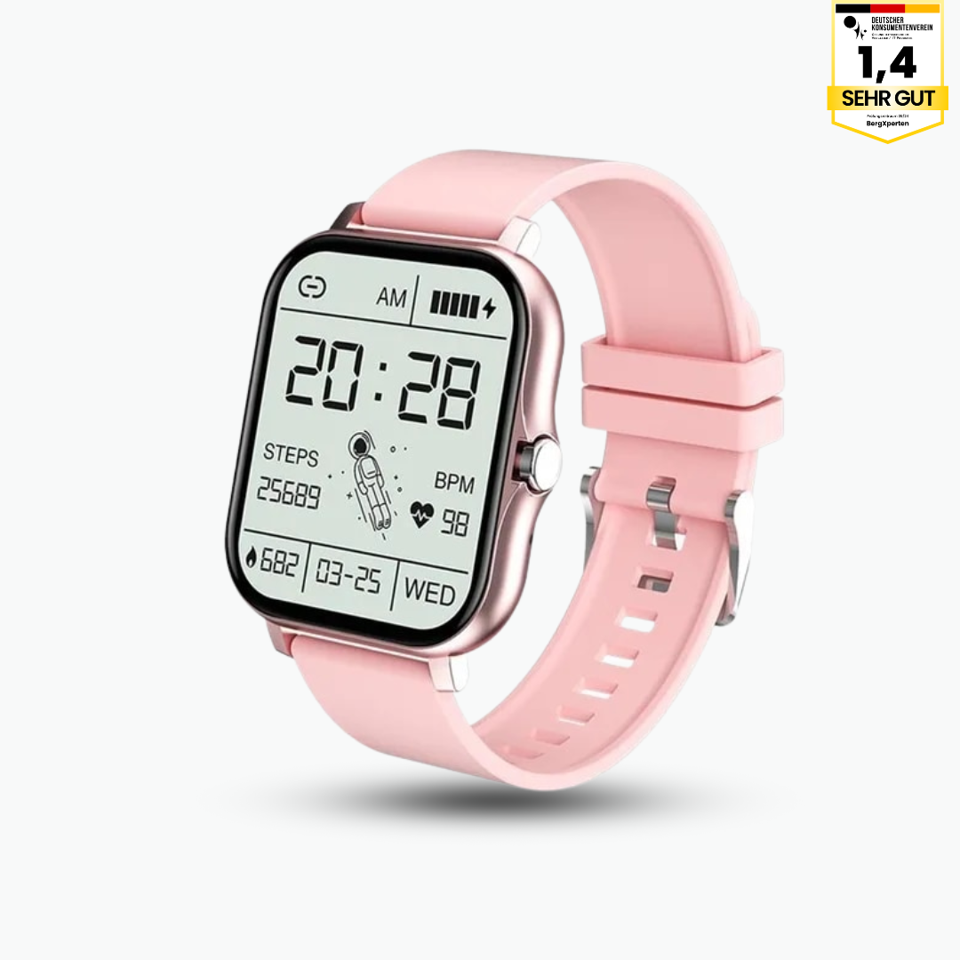 PulseMate Smartwatch – Funzioni di salute & Impermeabile IP68