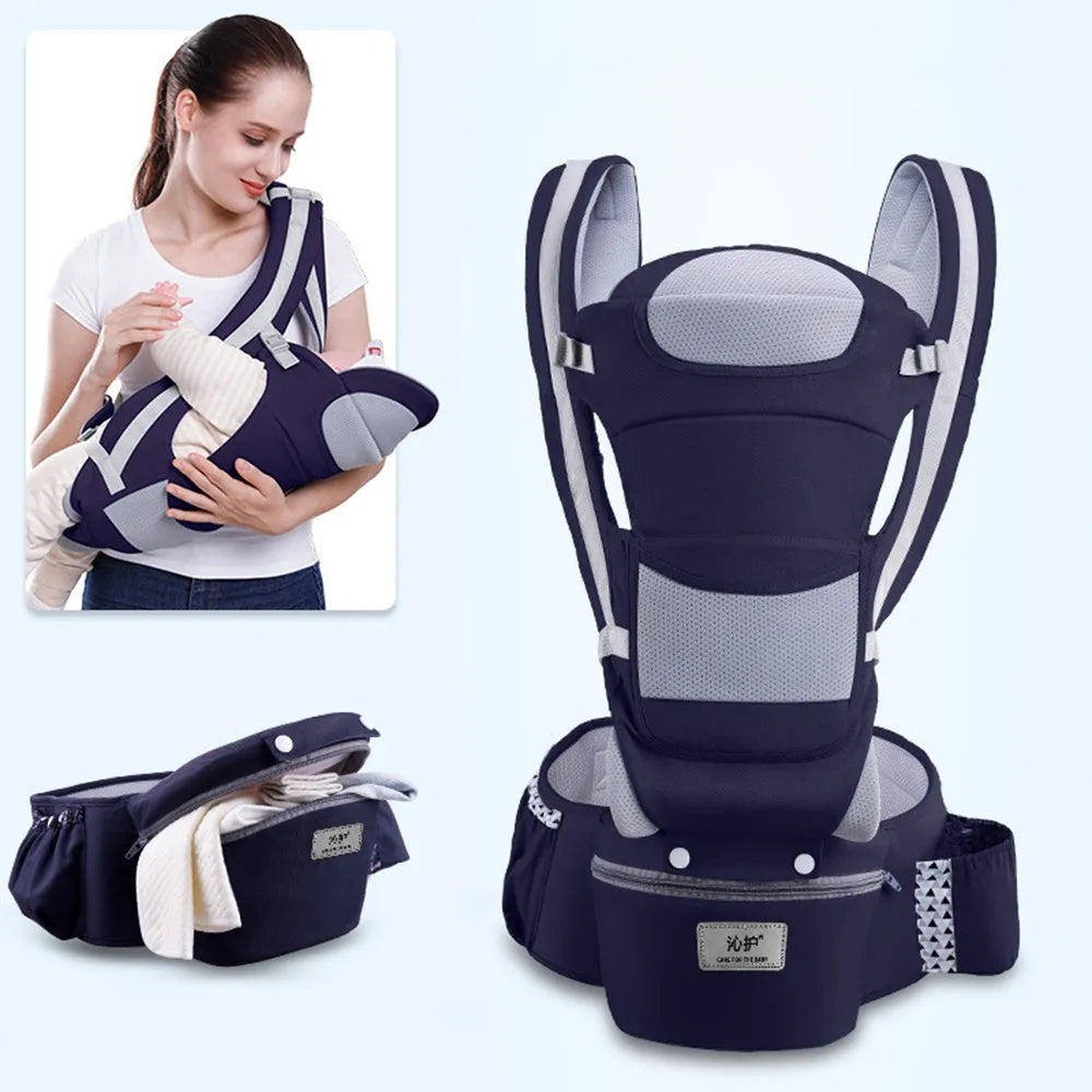 CarryEase Mochila ergonómica – Comodidad para padres y niños