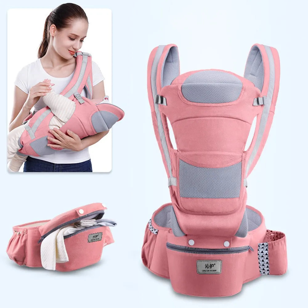 CarryEase Mochila ergonómica – Comodidad para padres y niños