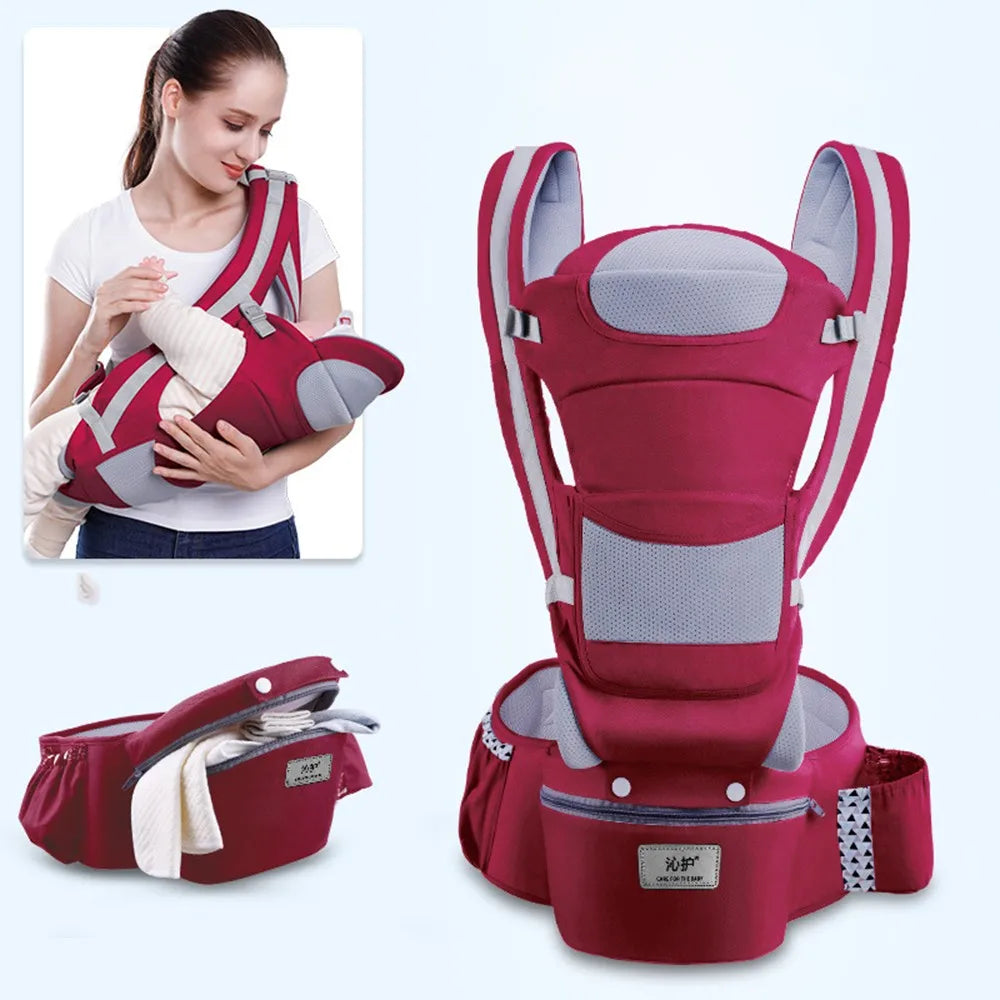 CarryEase Mochila ergonómica – Comodidad para padres y niños
