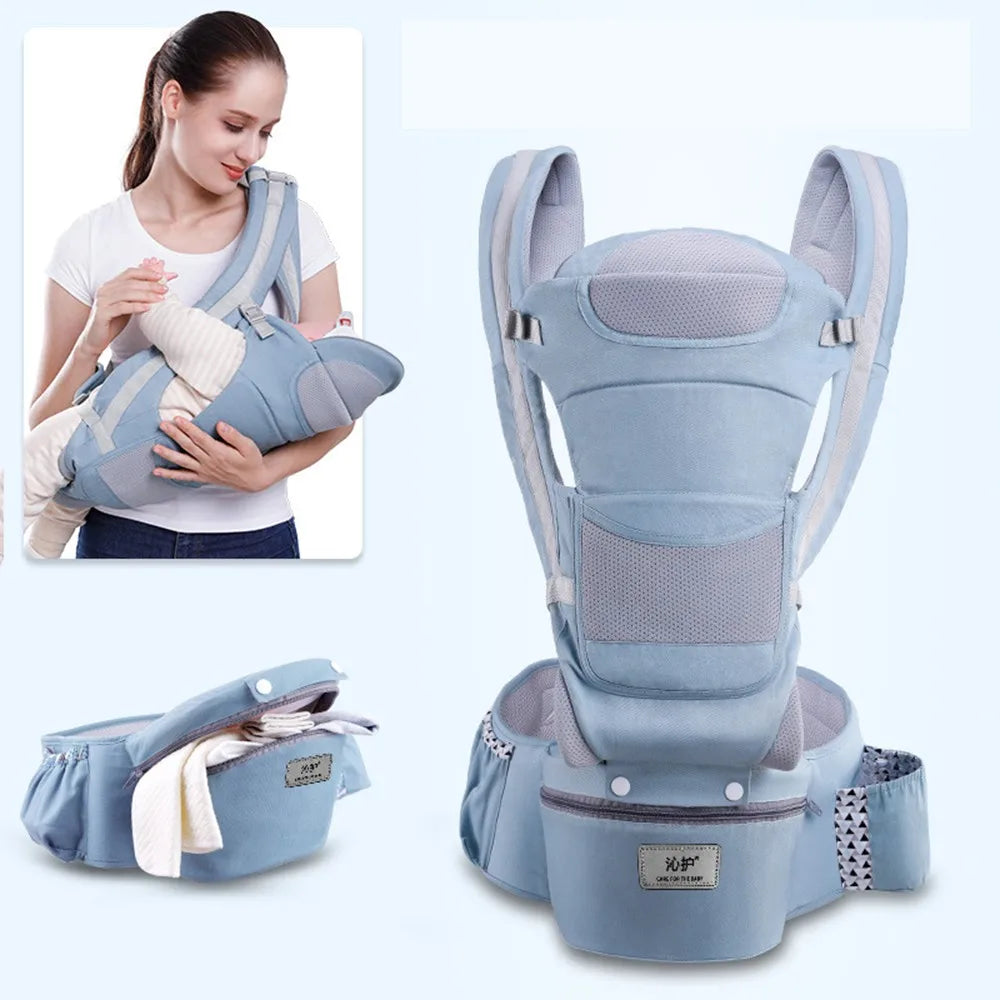 CarryEase Mochila ergonómica – Comodidad para padres y niños