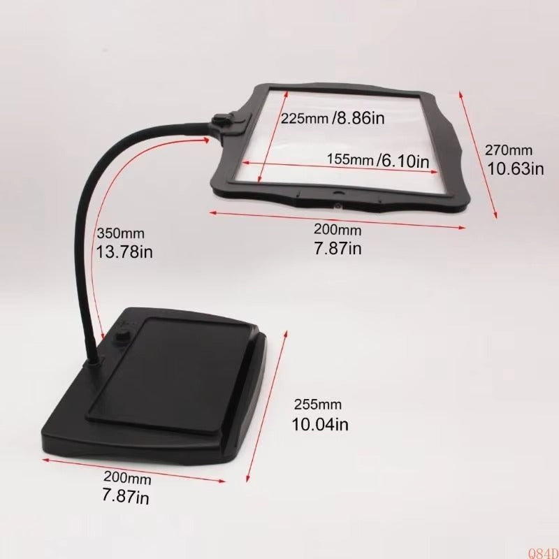 LED Bureauloep met USB-Opladen – Verstelbaar voor Lezen &amp; Precisiewerk Vestragear