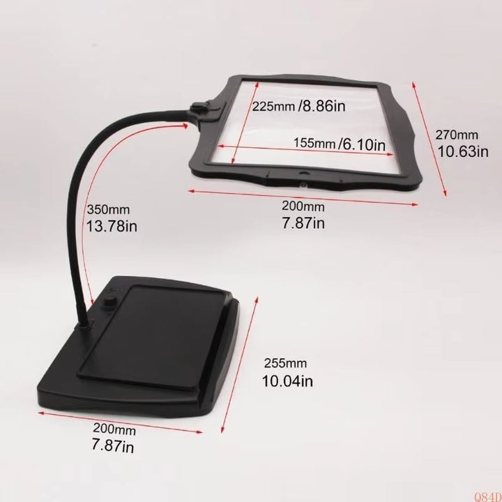 LED Bureauloep met USB-Opladen – Verstelbaar voor Lezen &amp; Precisiewerk Vestragear