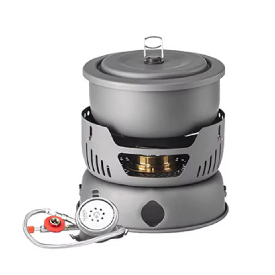 TrailMate Conjunto de Cozinha para Campismo – Fogão Portátil para Exterior, Caminhadas &amp; Churrasco