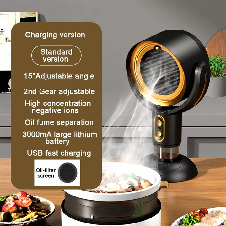 Airvo Dispensador de Fumo – Absorvedor compacto de fumo e odores com funcionamento silencioso e energeticamente eficiente