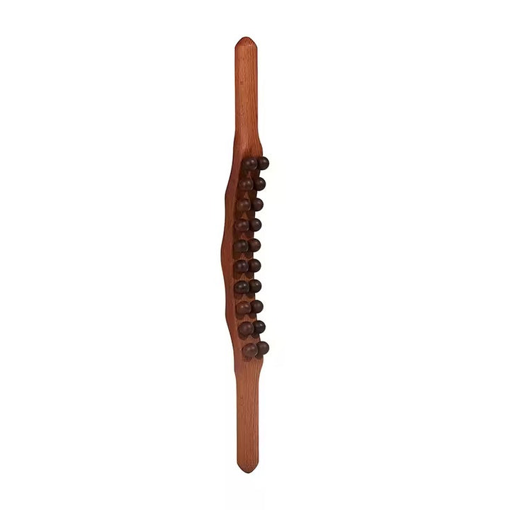 WoodRelief Pro Barra de Masaje – Barra Gua Sha de Madera para Relajación Muscular