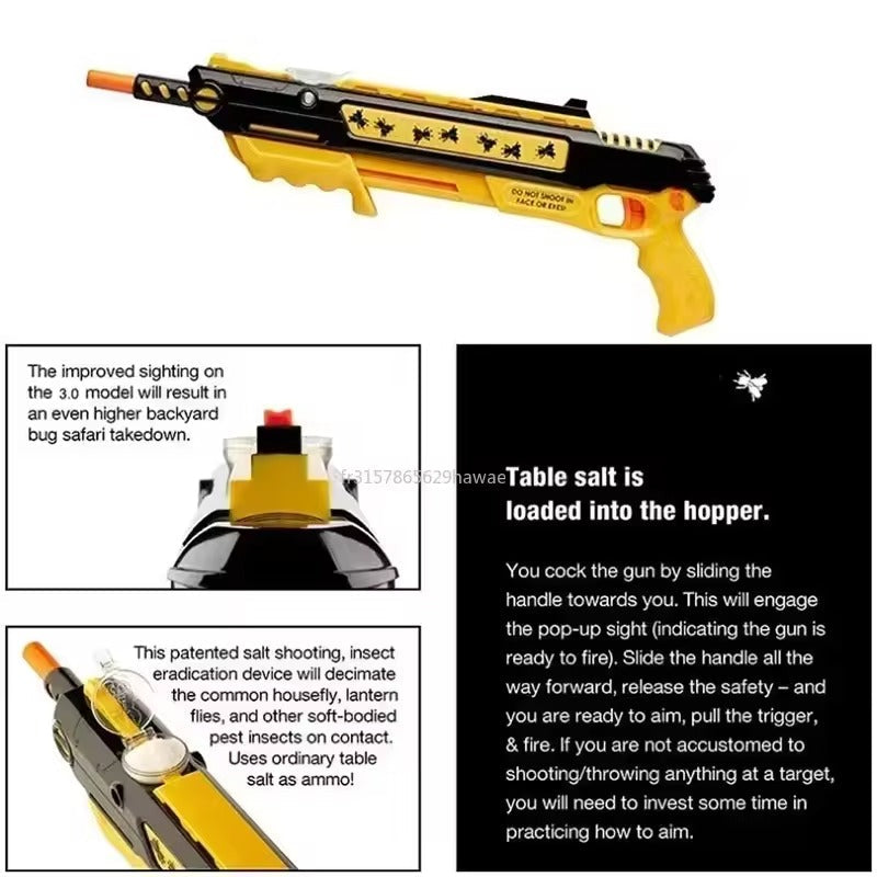 BugBlaster – Zoutpistool buitenspeelgoed voor kinderen & volwassenen