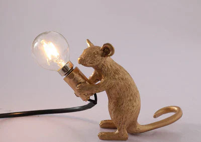 Artimouse Lampe de table – Design unique de souris, éclairage LED décoratif &amp; style d&