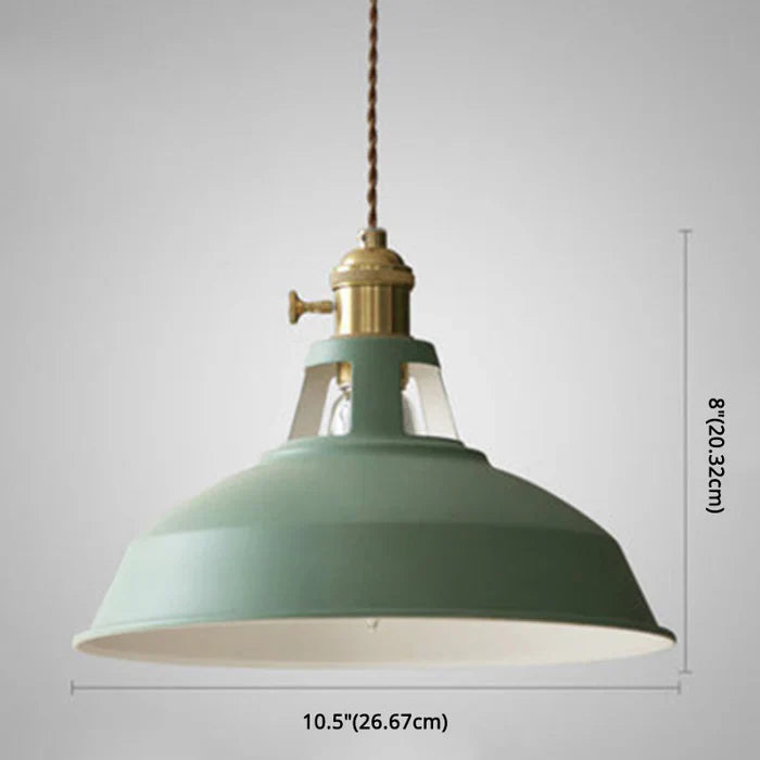 Lámpara colgante IronGlow – Lámpara metálica industrial con diseño retro y cadena ajustable
