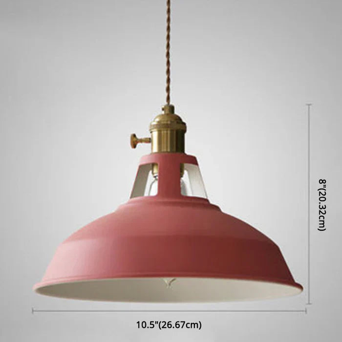 Lámpara colgante IronGlow – Lámpara metálica industrial con diseño retro y cadena ajustable